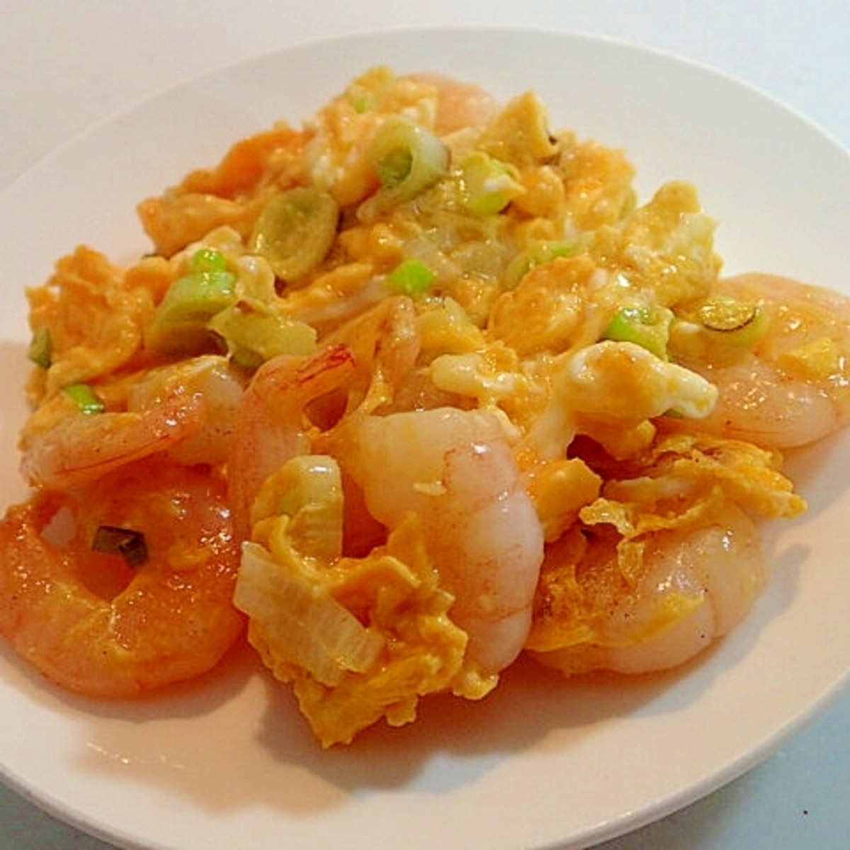 白葱とバナメイエビの卵炒め レシピ 作り方 By ぷ みぃまま 楽天レシピ 白葱とバナメイエビの卵炒め レシピ 作り方 By ぷ みぃまま 楽天レシピ